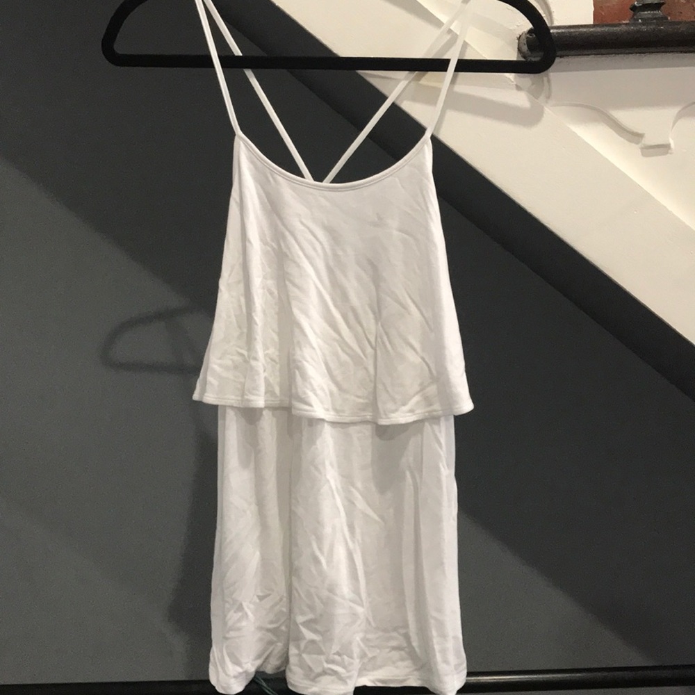 White tank top